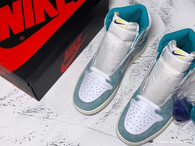 Kicked Out Shoe Store Jordan Turbo 555088-311 Retro Air Green 1 High OG 0812